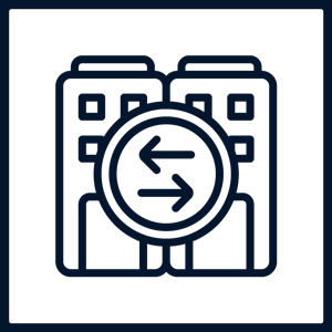 Ikon för företagsöverlåtelser & bolagsrätt